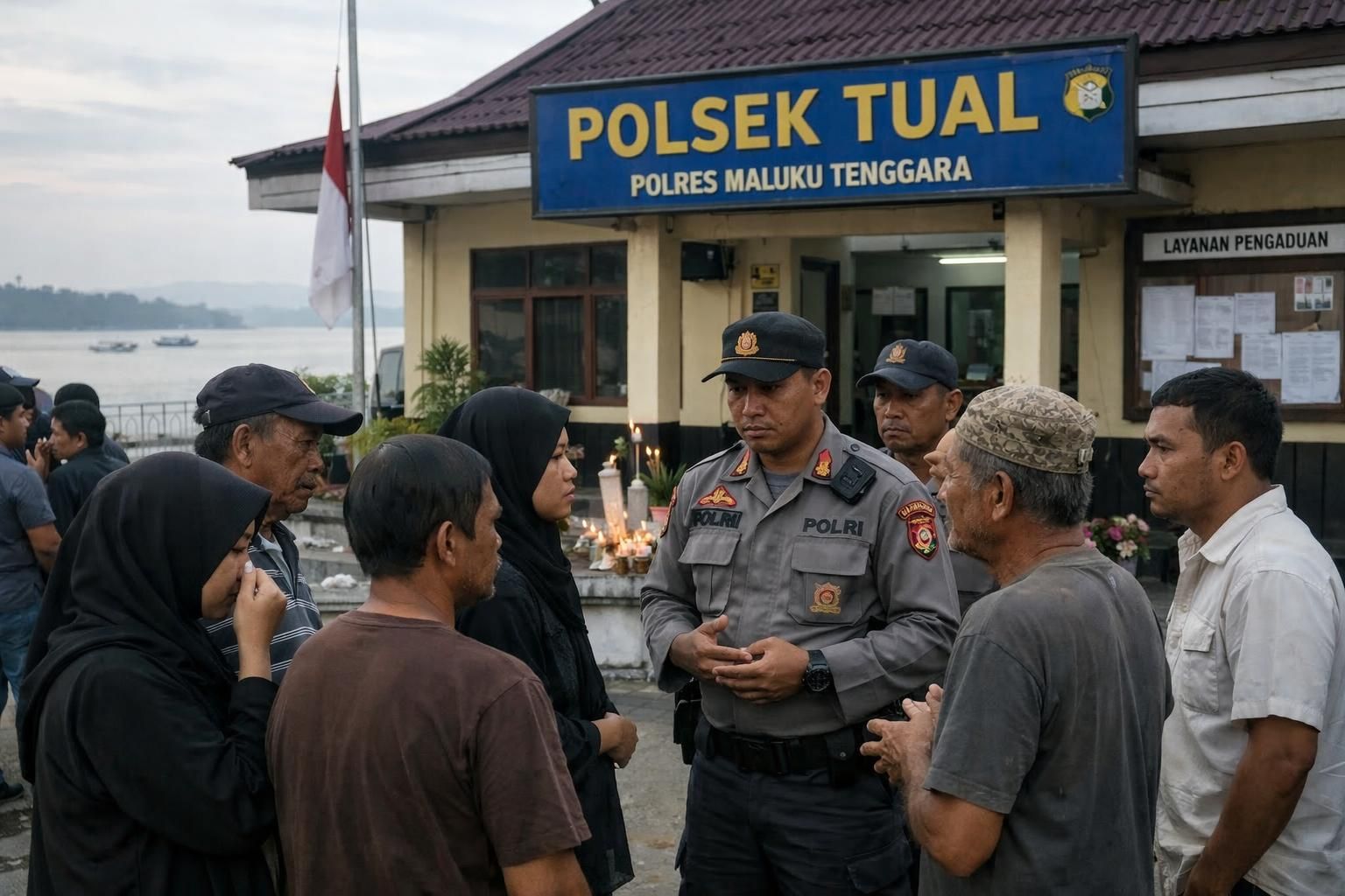 oknum brimob mengakui kesalahannya atas penganiayaan siswa mts yang mengakibatkan kematian di tual. berita lengkap dan fakta terbaru tersedia di sini.