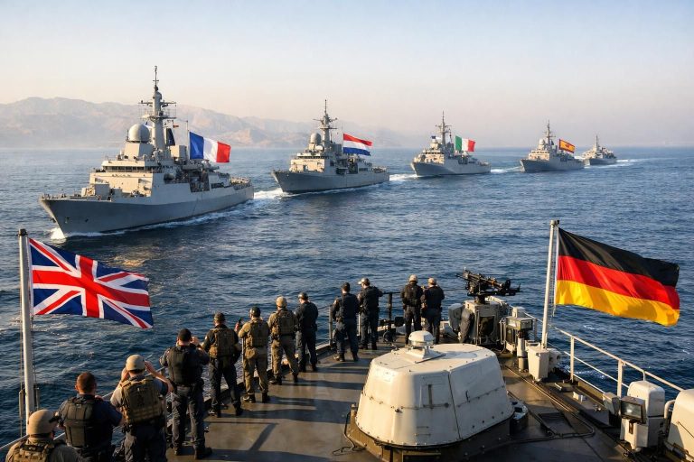 eropa menolak secara serempak permintaan trump untuk mengirim pasukan ke selat hormuz, menandakan ketegangan diplomatik yang meningkat di kawasan tersebut.