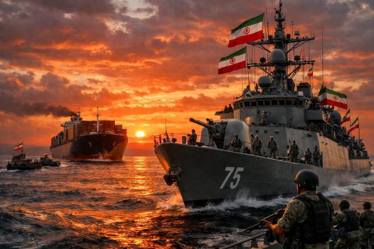 iran menegaskan akan melakukan penindakan tegas terhadap kapal yang melintasi selat hormuz tanpa izin resmi, menjaga keamanan dan kedaulatan wilayah perairannya.