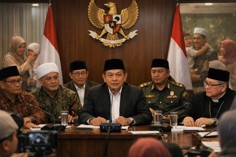 pemerintah resmi mengumumkan idul fitri 2026 jatuh pada 21 maret berdasarkan hasil sidang isbat 1 syawal 1447 h. simak implikasi pentingnya bagi masyarakat di universitas negeri surabaya.