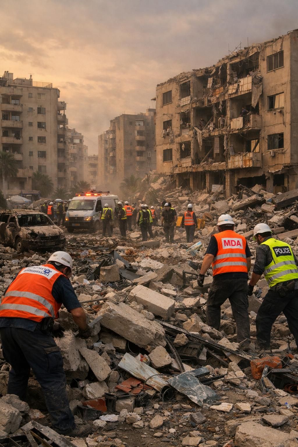 serangan rudal iran kembali menyerang israel, menyebabkan bangunan hancur dan jalan dipenuhi reruntuhan. ikuti perkembangan terbaru di cnbc indonesia.