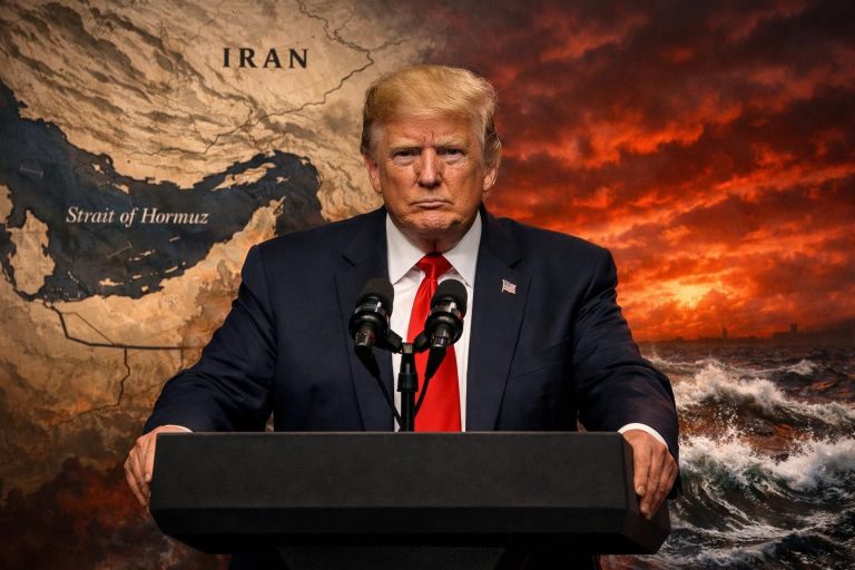 trump memperingatkan akan menyerang iran dengan kekuatan 20 kali lebih dahsyat jika selat hormuz tetap ditutup, meningkatkan ketegangan geopolitik di kawasan.