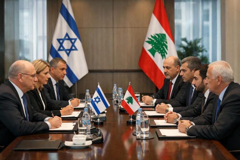 israel mengajukan negosiasi dengan lebanon untuk membahas penanggulangan persenjataan hizbullah demi menciptakan stabilitas dan keamanan di kawasan.