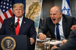 trump mengumumkan gencatan senjata di lebanon, memicu reaksi marah dari menteri israel yang menentang keputusan tersebut.