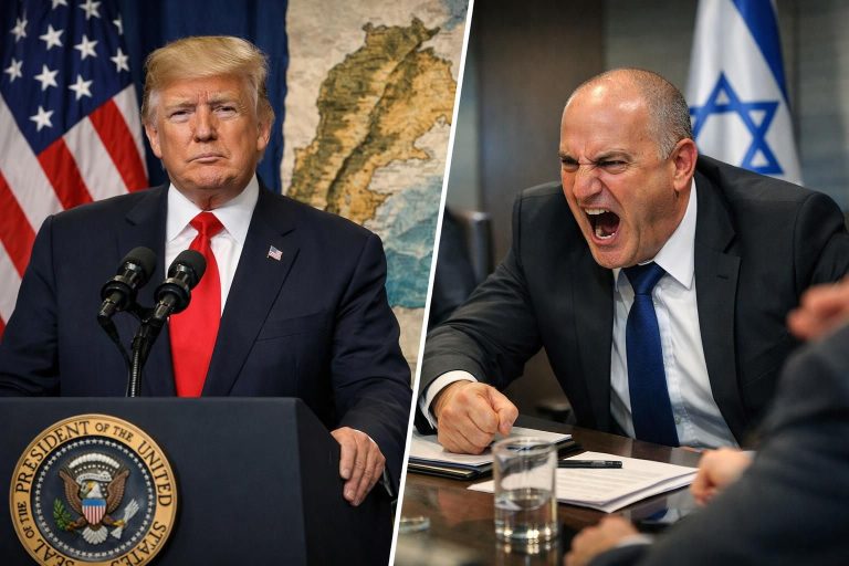 trump mengumumkan gencatan senjata di lebanon, memicu reaksi marah dari menteri israel yang menentang keputusan tersebut.