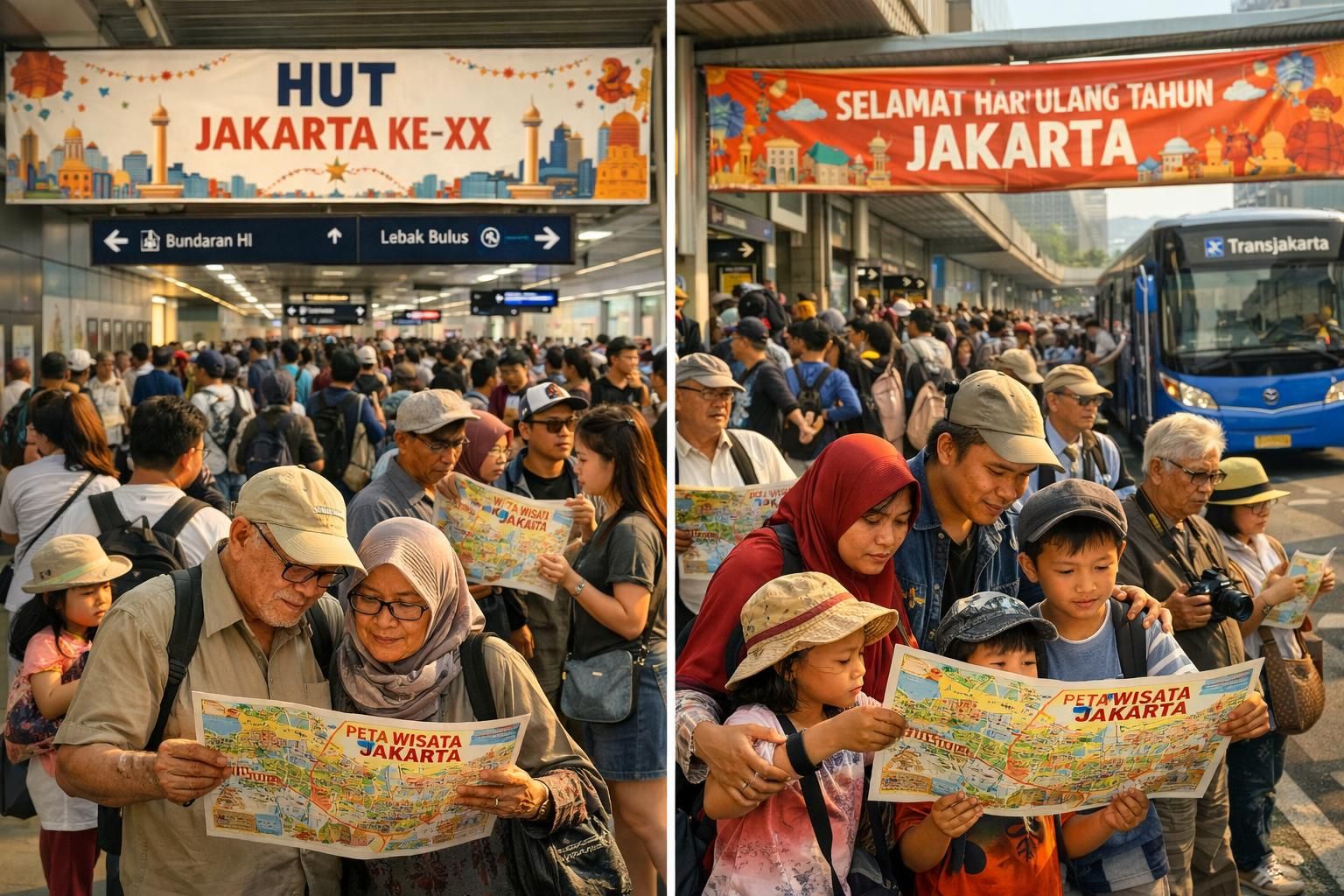 rayakan hut jakarta dengan transum dan nikmati tempat wisata bebas biaya khusus untuk warga dengan ktp non-dki. dapatkan pengalaman seru dan hemat di berbagai destinasi menarik di jakarta.