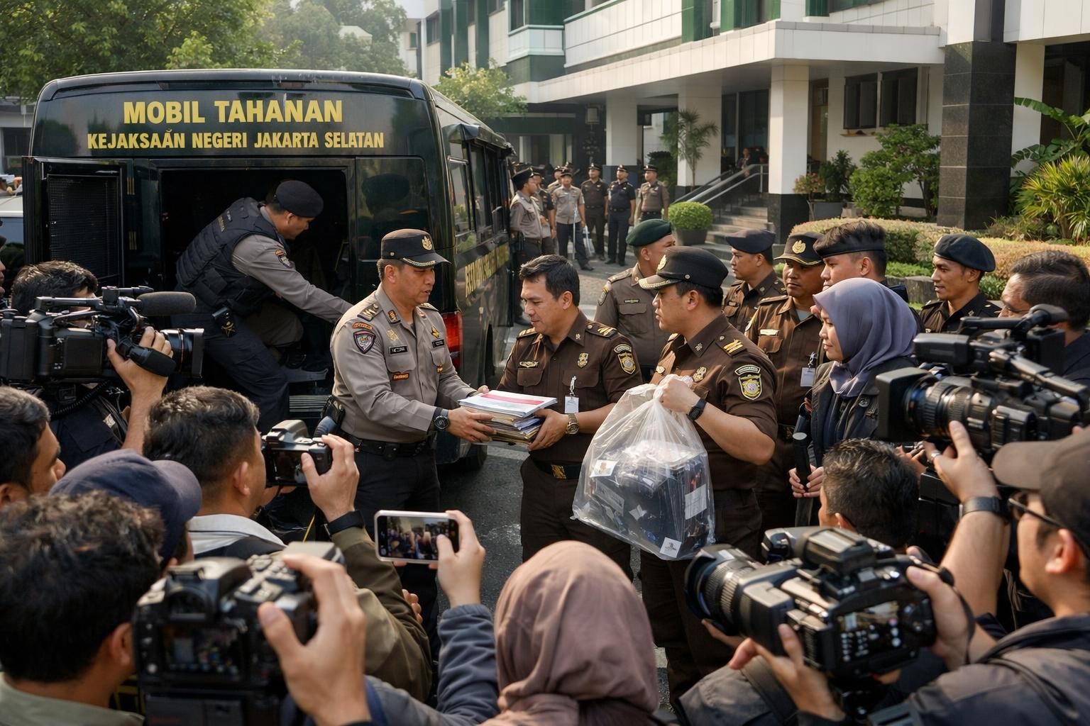 roy suryo dan dr. tifa resmi dilimpahkan ke kejaksaan negeri jakarta selatan untuk proses hukum lebih lanjut terkait kasus yang sedang berlangsung.