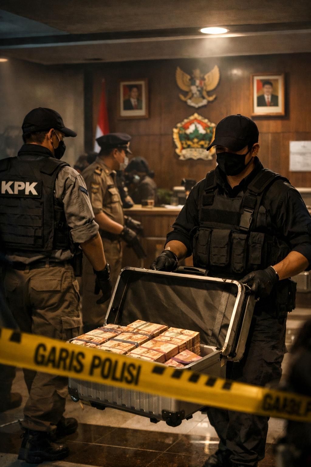 kpk berhasil mengamankan rp 2 miliar dalam operasi tangkap tangan terhadap bupati pemalang, anom widiyantoro, sebagaimana dilaporkan oleh detiknews.