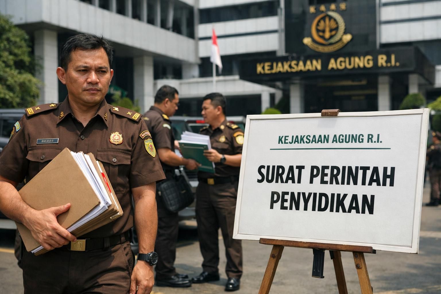 jelaskan landasan hukum pemeriksaan febrie oleh kejaksaan agung setelah diterbitkannya surat perintah penyidikan baru, serta implikasi hukum yang menyertainya.