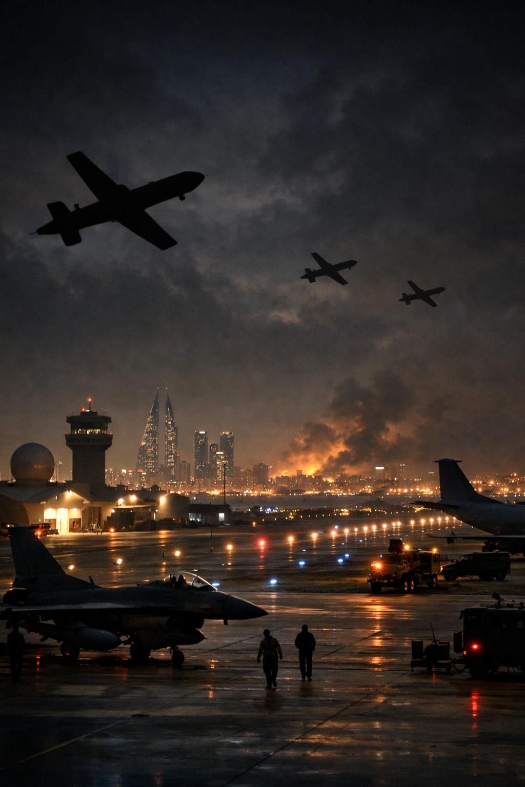 berita terbaru: drone kamikaze iran menyerang markas pesawat intai as di bahrain. ikuti perkembangan lengkapnya hanya di detiknews.