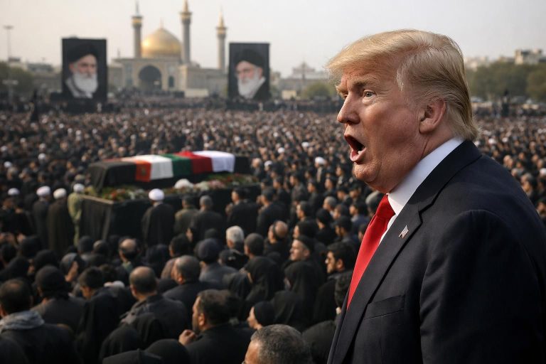 trump terkejut melihat ribuan orang menghadiri pemakaman khamenei, laporkan detiknews dengan berita terkini dan analisis mendalam.
