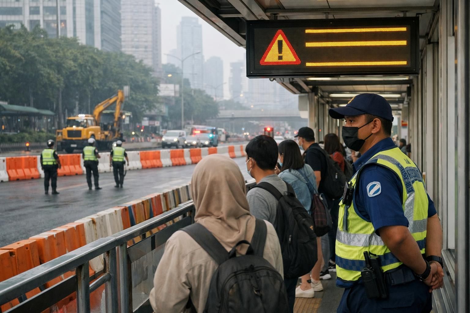 beberapa rute transjakarta dihentikan sementara akibat penutupan jalan yang mempengaruhi operasional transportasi di jakarta. baca selengkapnya di kompas.com.