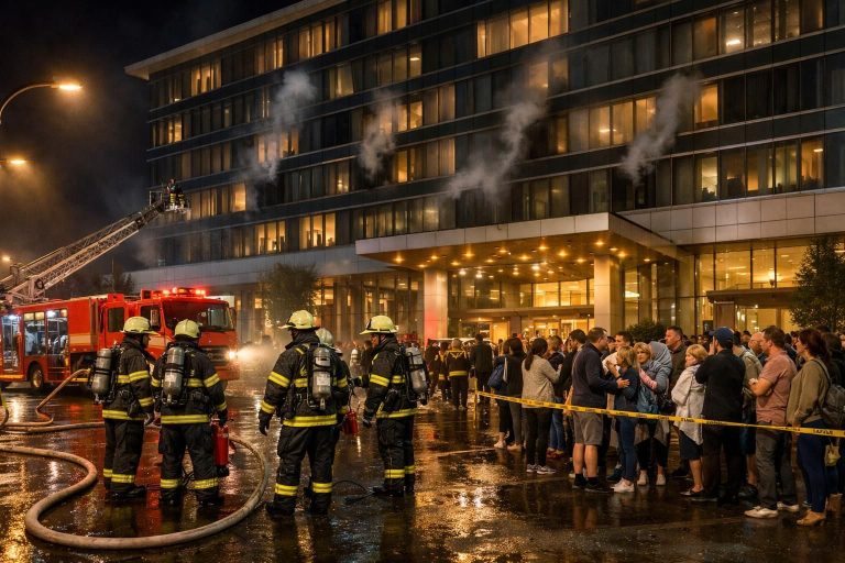 kebakaran di hotel pullman berhasil dipadamkan, diduga akibat korsleting listrik. simak informasi lengkapnya hanya di detiknews.