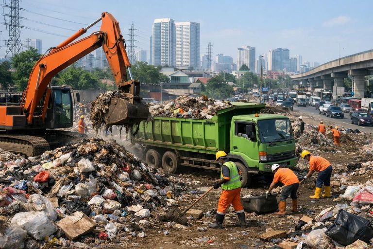 pemerintah provinsi berencana menutup tempat pembuangan sampah ilegal di lokasi tragedi petugas pemadam kebakaran yang meninggal di jakarta timur untuk menjaga keselamatan dan kebersihan lingkungan.