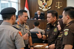 polri menyerukan penolakan praperadilan febrie dan sepakat dengan kejagung dalam sidang yang berlangsung di pengadilan, menunjukkan dukungan terhadap proses hukum yang sedang berjalan.